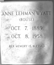Anne  Wyatt