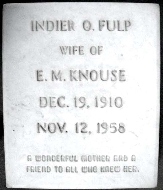 Indier O. Knouse