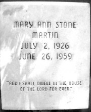 Mary Ann Martin
