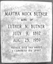 Martha Ellen Butner