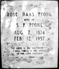 Rose  Pfohl
