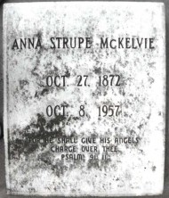 Anna (Annie)  McKelvie