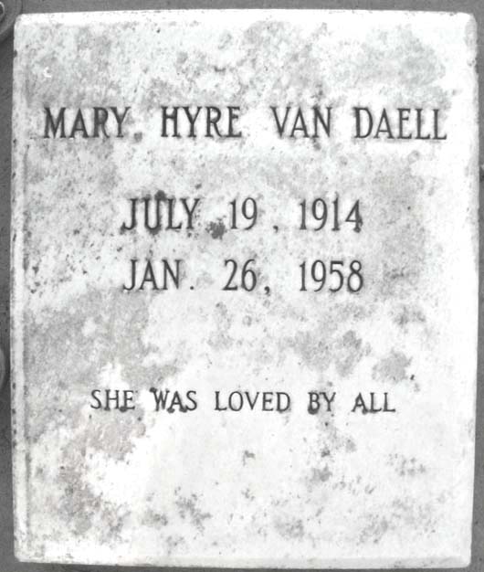 Mary Frances Van Daell