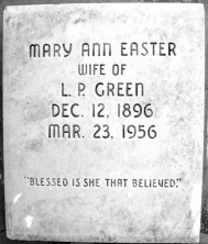 Mary Ann Green