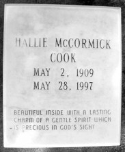Hallie  Cook