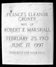 Frances Eleanor Marshall