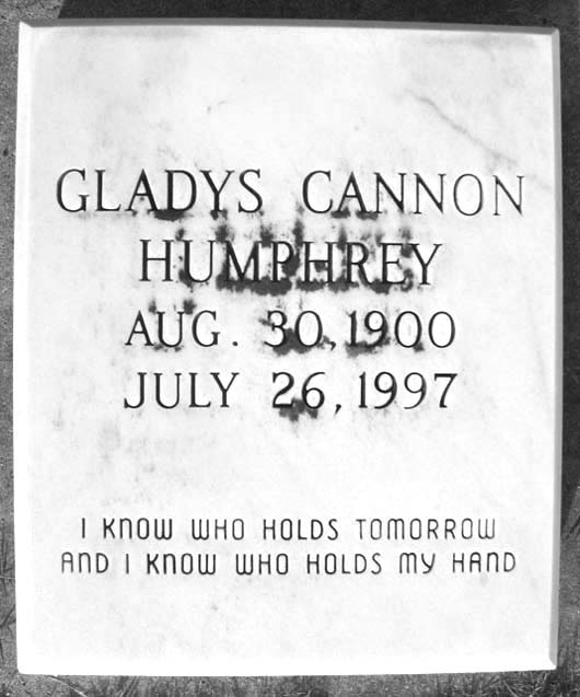Gladys Humphrey