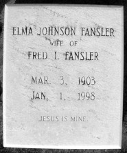 Elma  Fansler