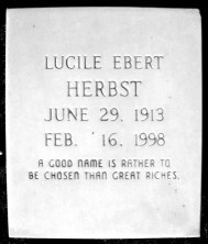 Lucile Adelia Herbst