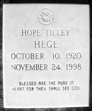 Hope  Hege