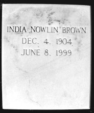 India  Brown