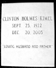 Clinton Holmes Kimel