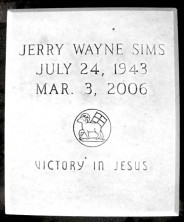 Jerry Wayne Sims