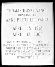 Thomas Huske Vance