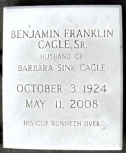 Benjamin Franklin Cagle