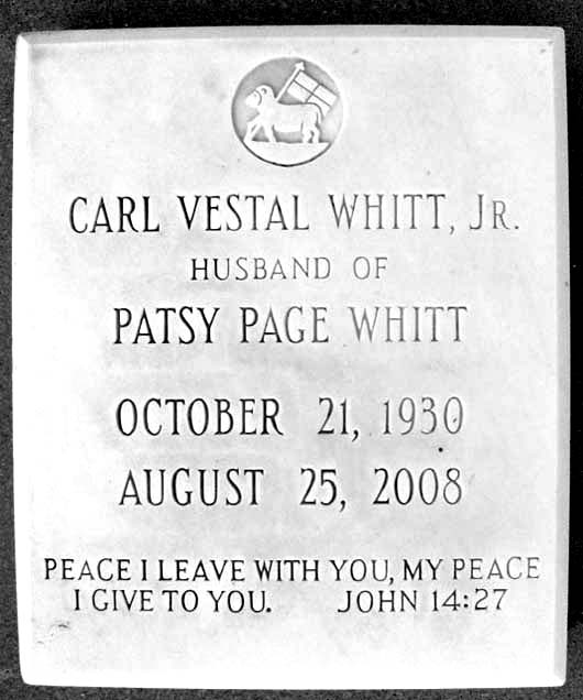 Carl Vestal Whitt