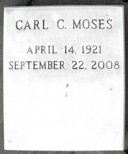 Carl Calvin Moses