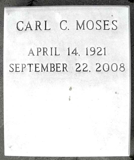 Carl Calvin Moses
