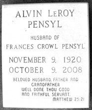 Alvin LeRoy Pensyl