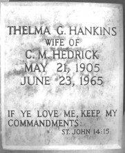 Thelma G. Hedrick
