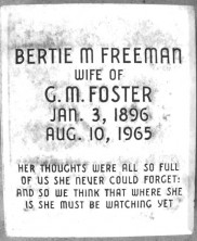 Bertie Mae Foster