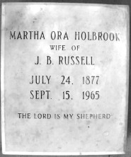 Martha Ora Russell