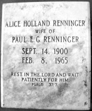 Alice  Renninger