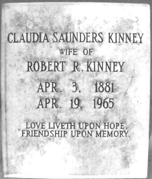 Claudia Elizabeth Kinney