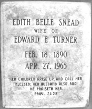 Edith Belle Turner