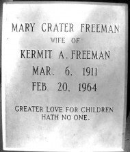 Mary Frances Freeman