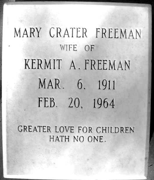 Mary Frances Freeman