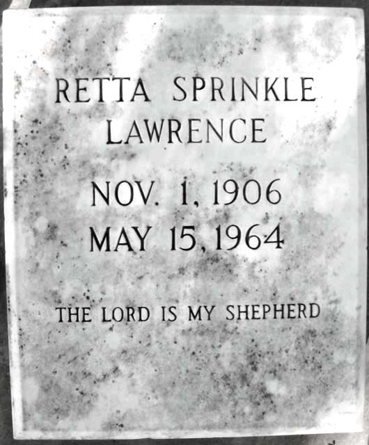 Retta Kathleen Lawrence