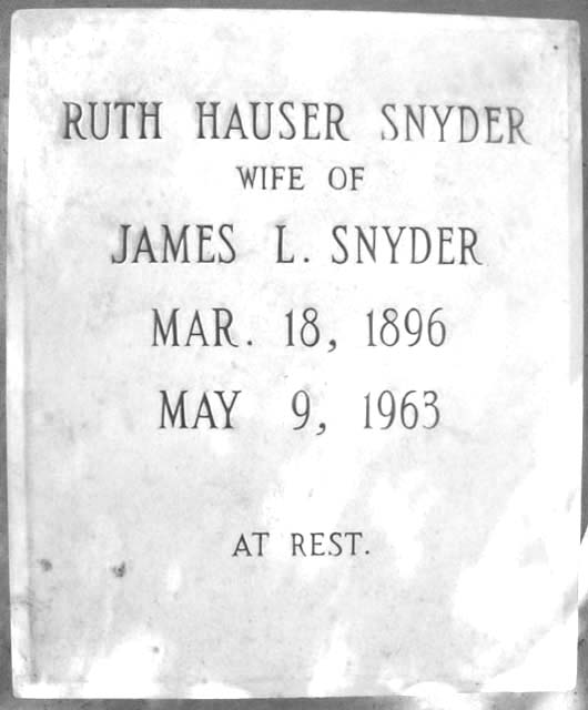 Ruth Snyder