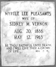 Myrtle Lee Vernon