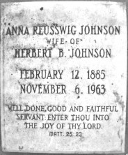 Anna Josephine Johnson