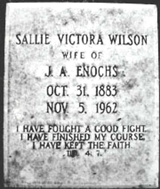 Sallie Victoria Enochs