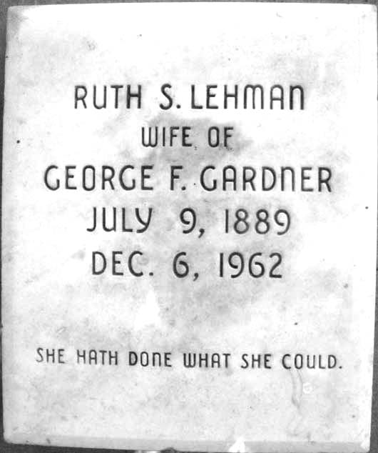 Ruth S. Gardner