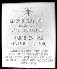 Marvin Clay Doub