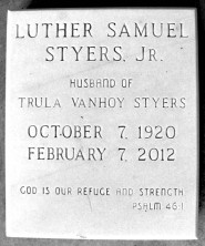 Luther Samuel Styers