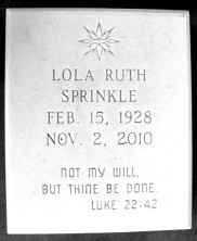 Lola Ruth Sprinkle