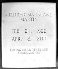 Mildred Sue Martin