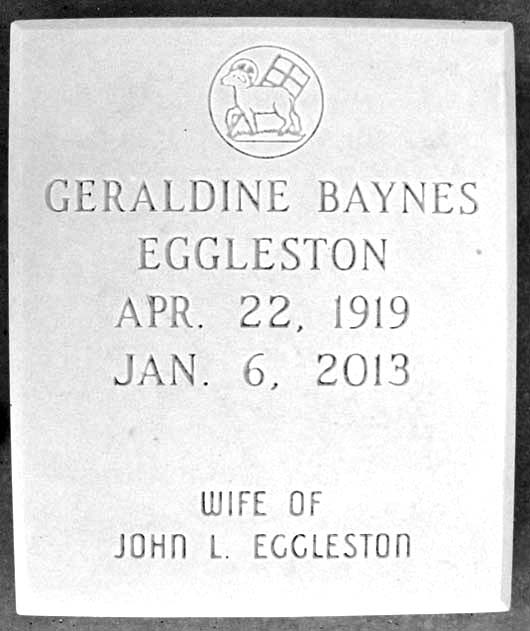 Geraldine Eggleston