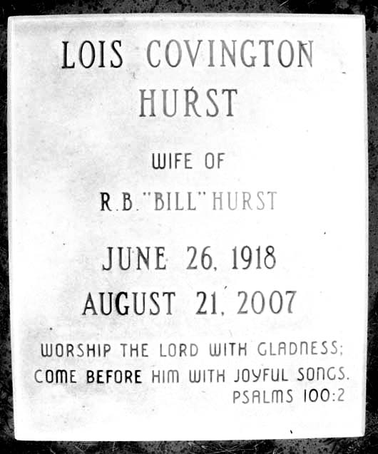 Lois Allene Hurst