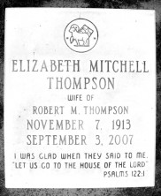 Sarah Elizabeth Thompson