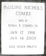 Pauline Betty Combs