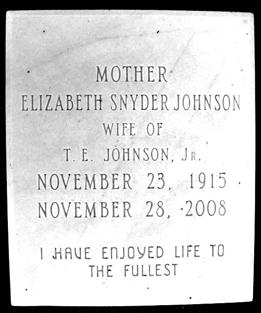 Elizabeth Johnson