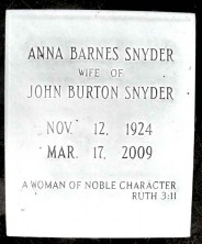 Anna Kathaleen Snyder