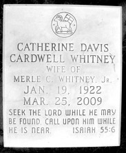 Catherine Davis Whitney