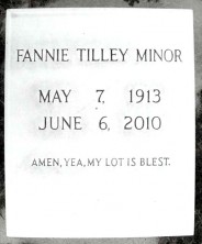 Fannie  Minor