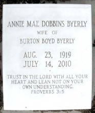 Annie Mae Byerly